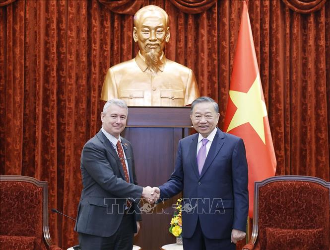 Tổng Bí thư, Chủ tịch nước Tô Lâm tiếp Đại sứ các nước Bỉ, Na Uy, Hà Lan và Brasil chào từ biệt